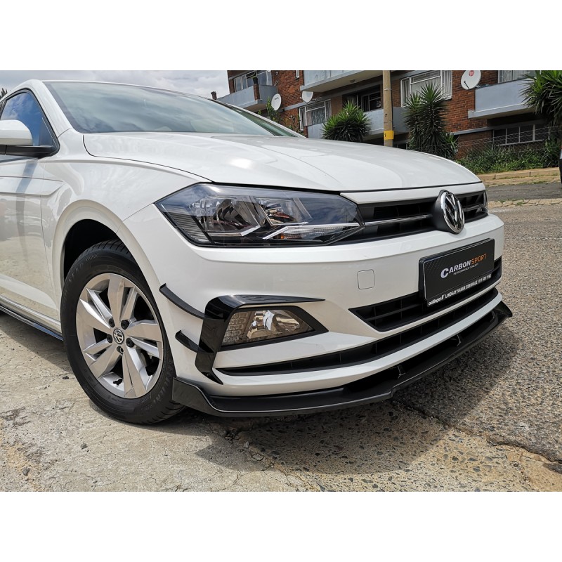 Polo 8 6pcs front bumper canards
